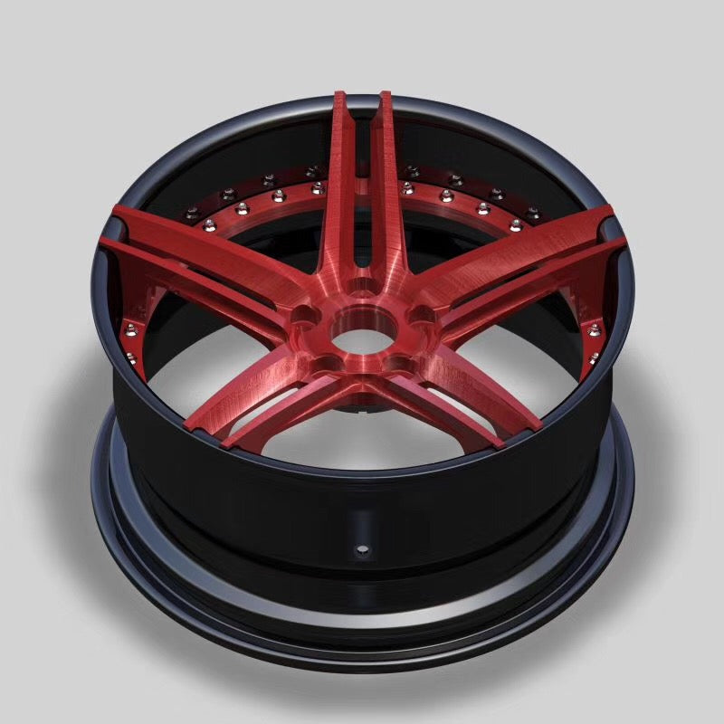 3-piece wheel